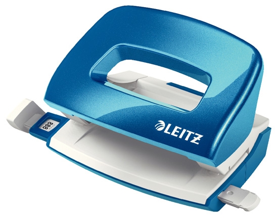 LEITZ kit mini agrafeuse et perforateur Nexxt WOW, bleu